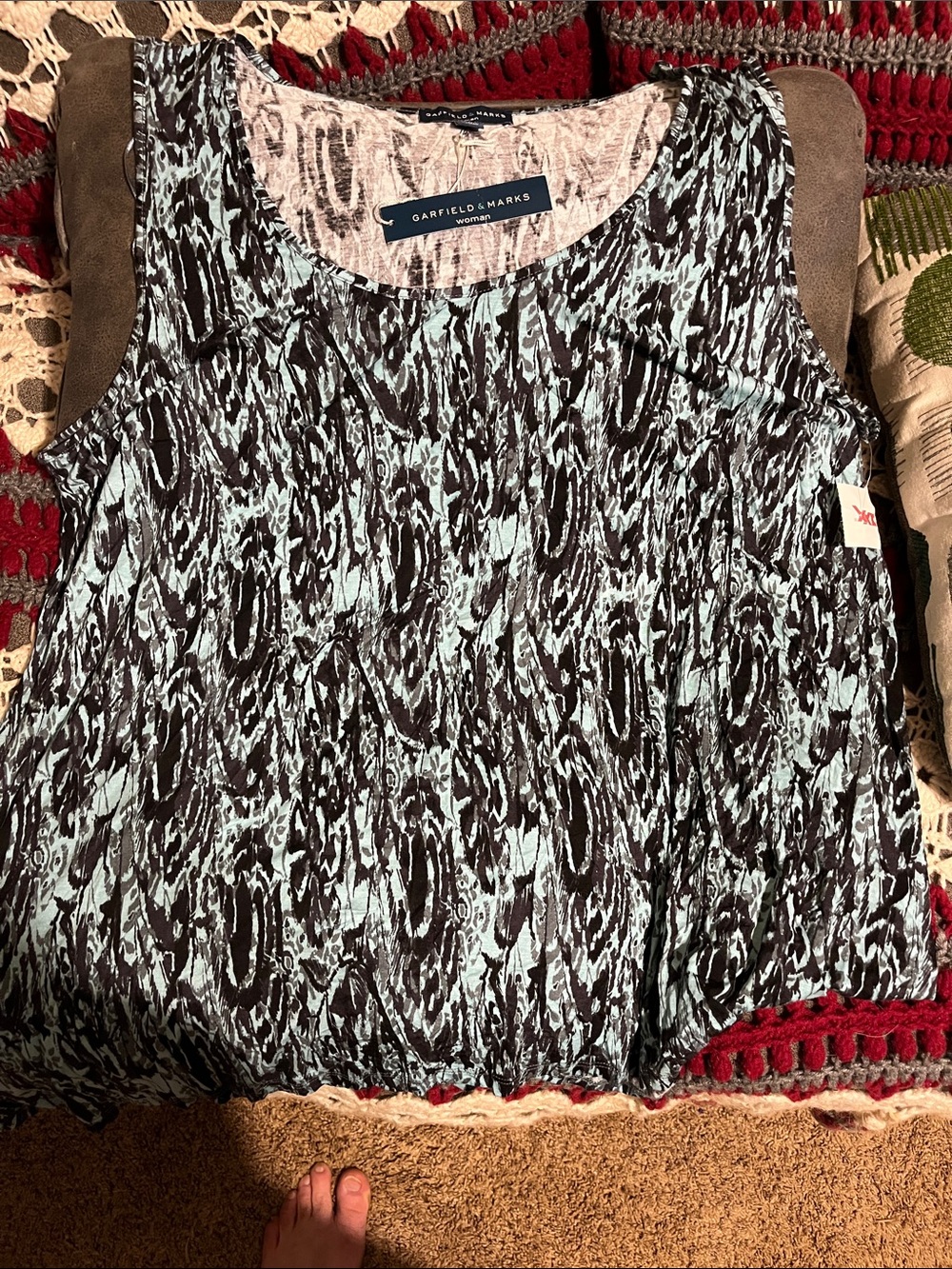 Garland &Marks women’s sleeveless top